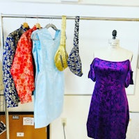 a mannequin wearing a dress